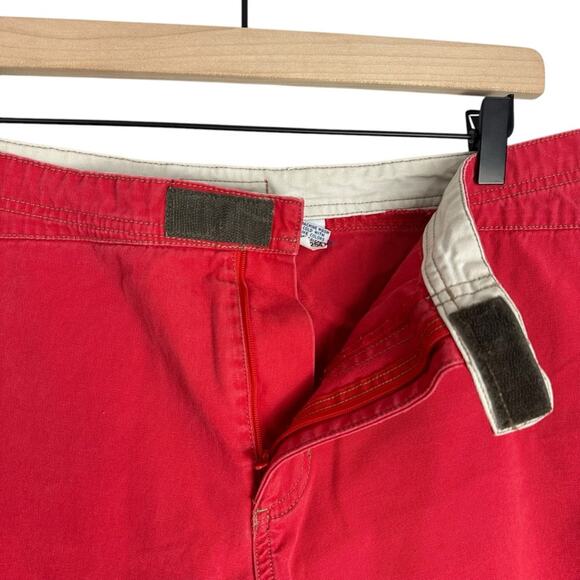 Y2K Old Navy Vibrant Red Vintage Swimwear Boy Shorts 100% cotton size Large - Picture 7 of 12